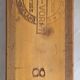 Old mould for 20 cigars made of solid beech wood, “PERU-VORM”