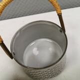 Sugar bowl made of ceramic stoneware designed by Jens H Quistgaard.