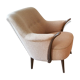 Danish chair organic 50s/60s (two are available)