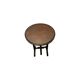 Old French Oak Folding Side Table, mid-century