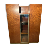 Armoire en bois antique, style Art Déco