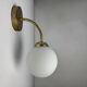 Vintage opaline wall light