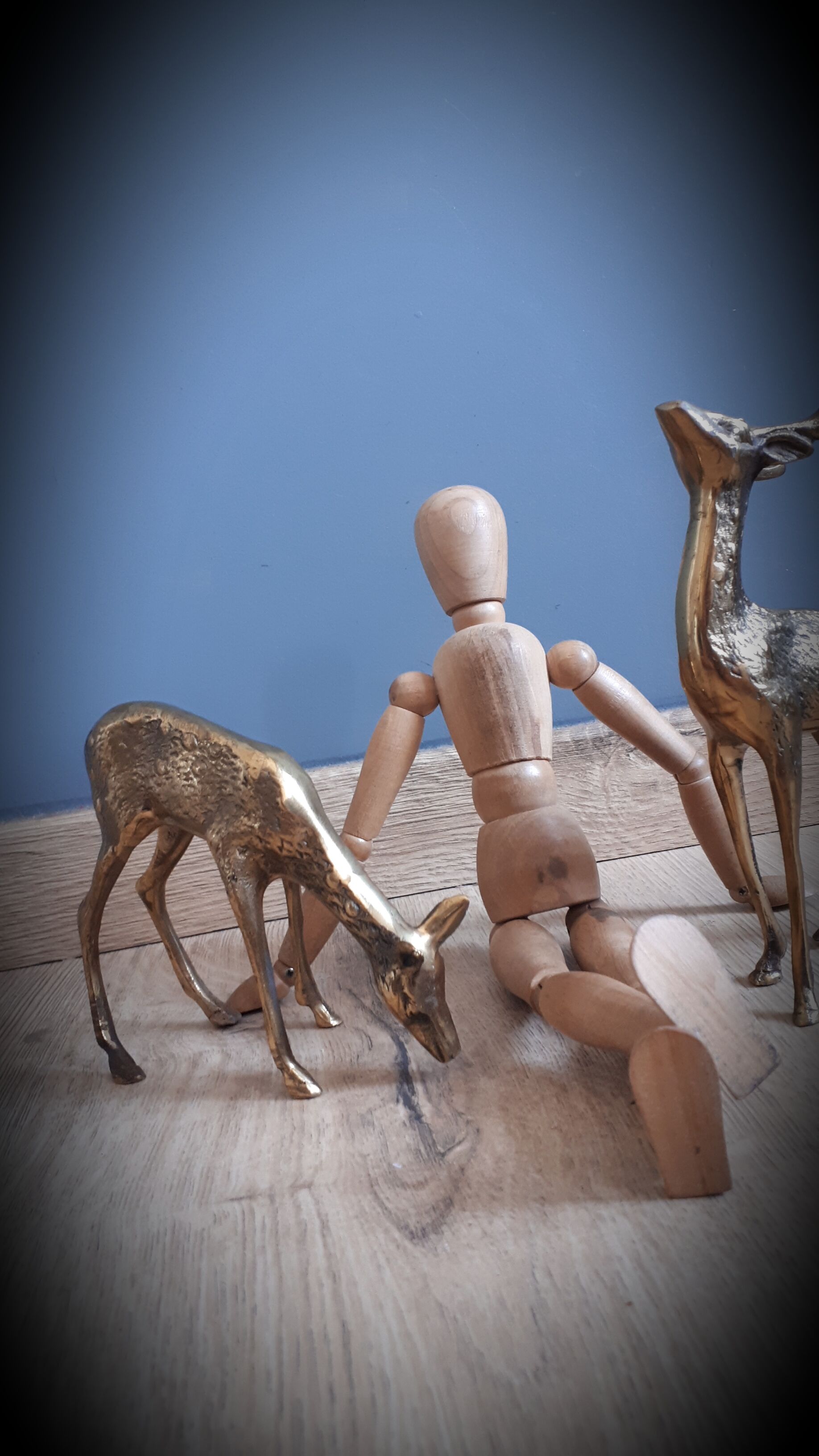 DuO deer and brass doe