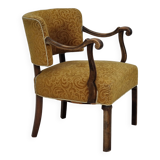 Fauteuil, tissu, bois de frêne, 1930