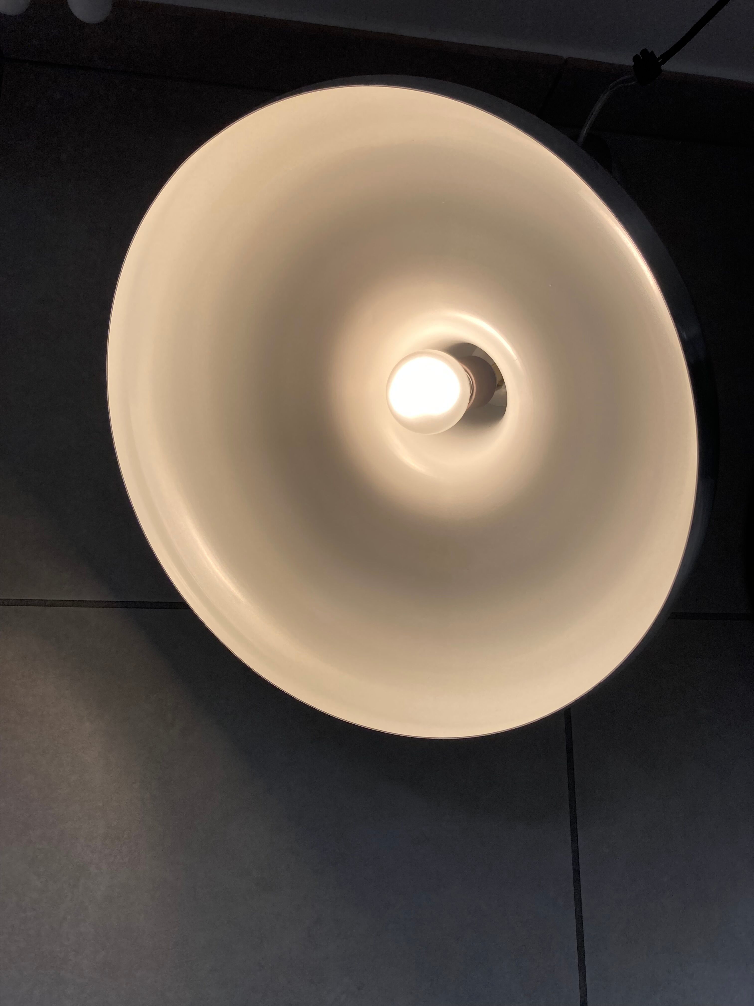 Suspension brushed aluminum diam 37 cm