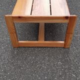 Solid pine coffee table 1980