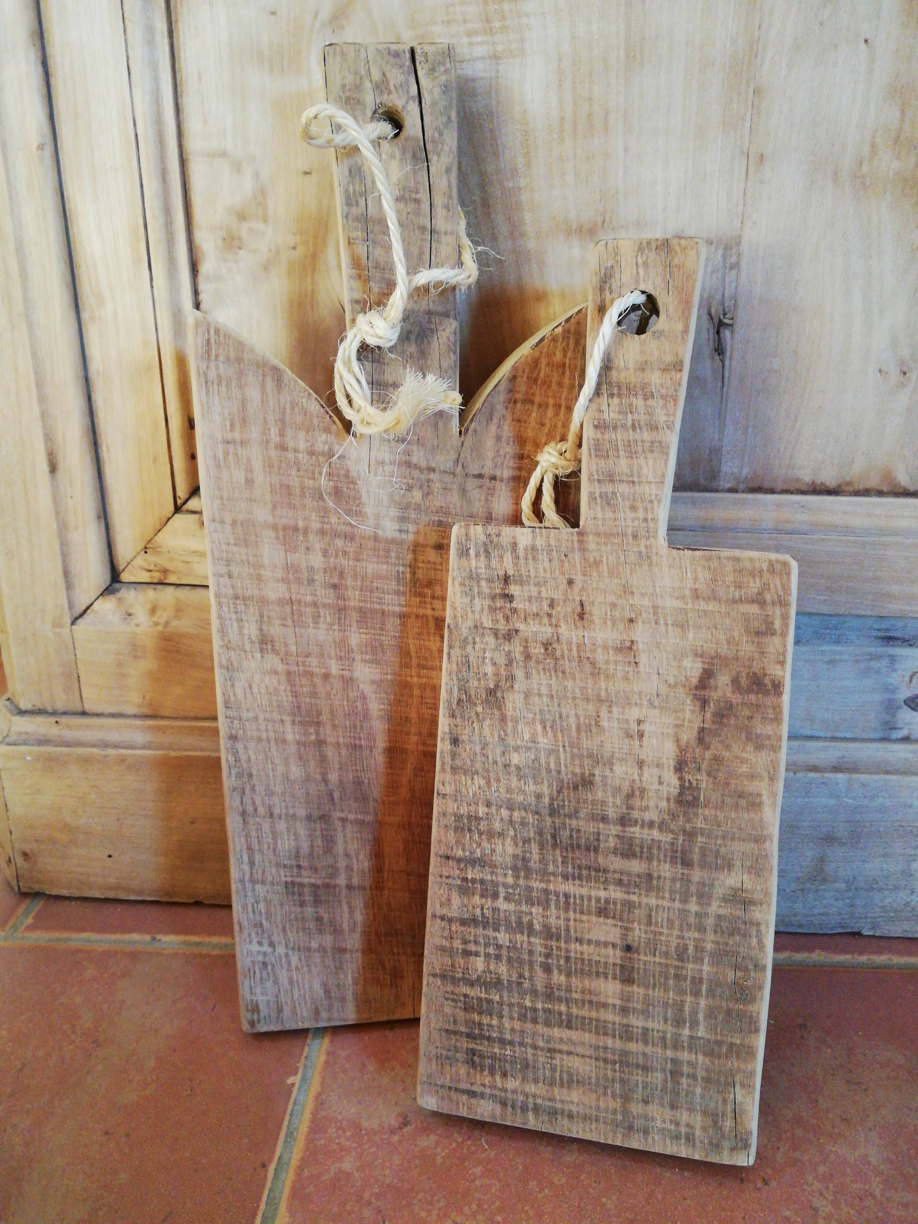 Lot de deux planches à découper