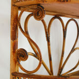 Shelf rattan and caning