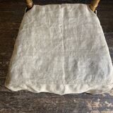 Chair in gilded wood and linen Napoleon III
