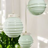 Linda * yugochic pendant chandelier * mcm hanging light * mini vintage cascade * retro glass * gold