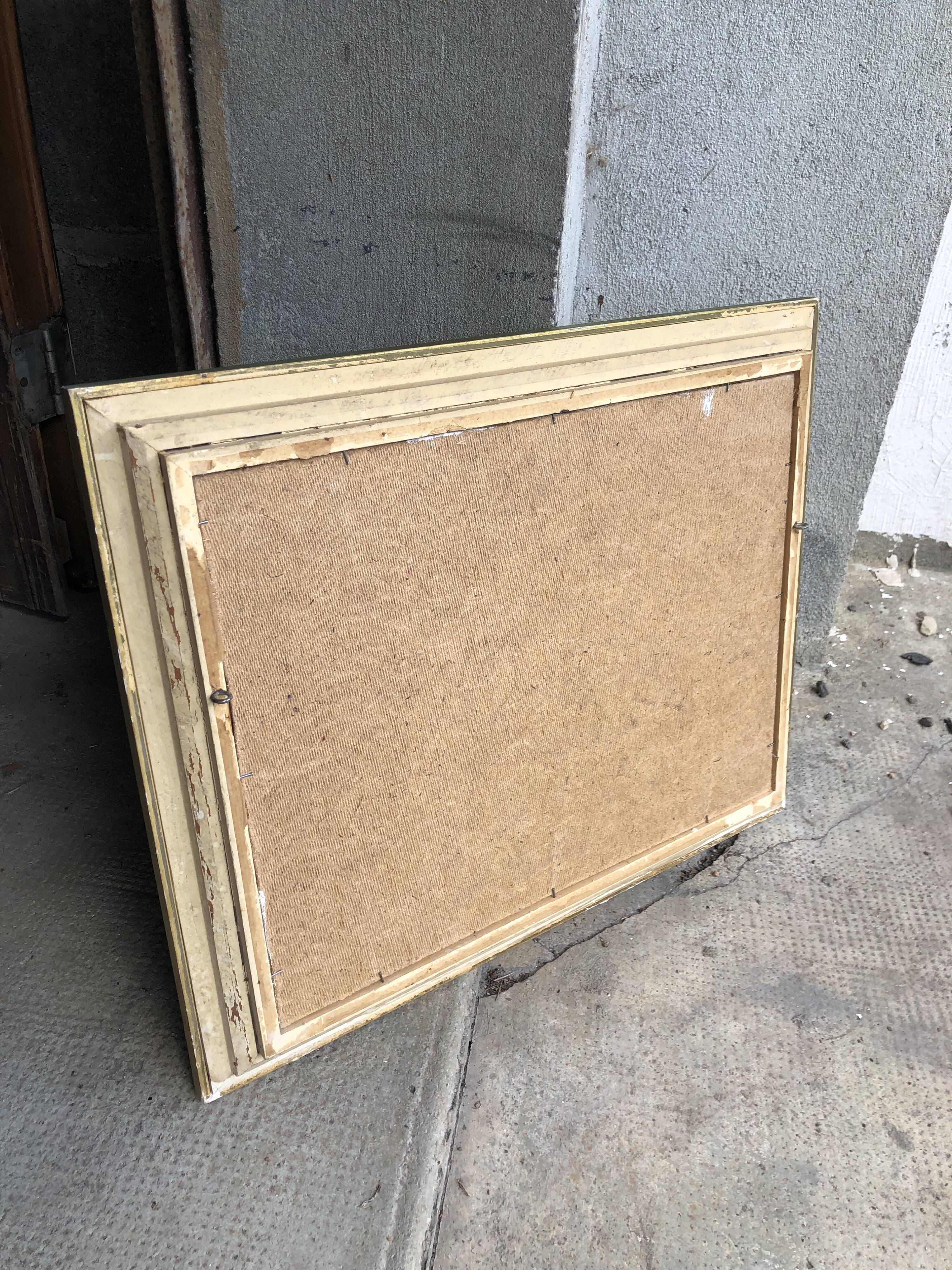 Abstract oil painting