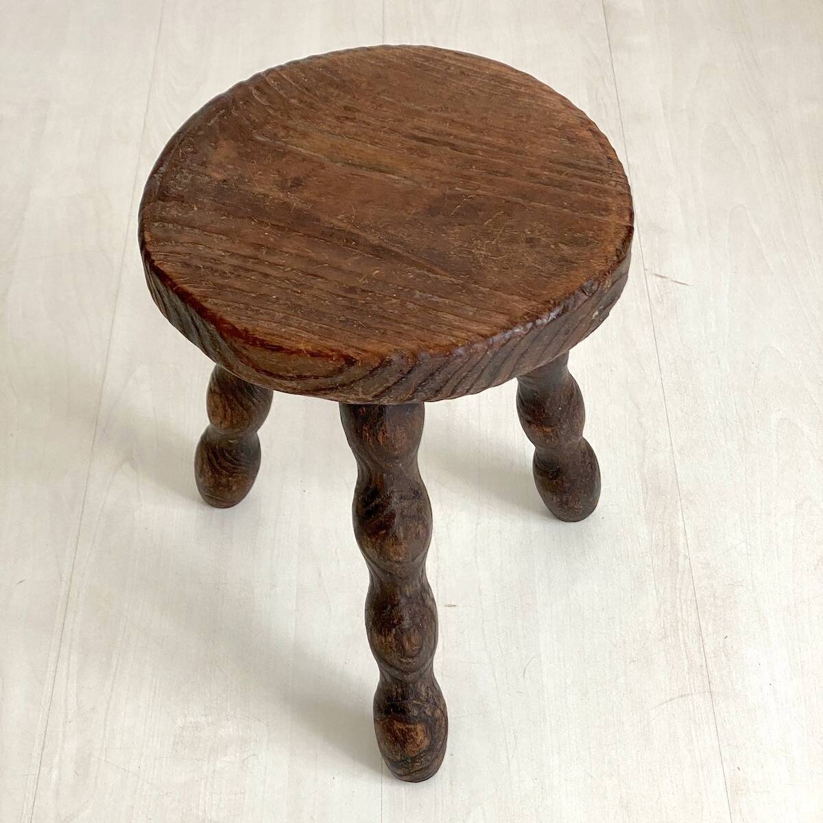 1950s modernist tripod stool