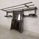 Art Deco chrome coat rack
