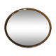 Round mirror in smoked plexiglas 50cm