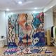 Authentique tapis marocain boujaad laine vintage fait à la main 300x200 cm