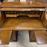 American oak desk