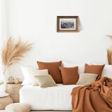 The Pyrenees mountain range, photographic plate printed in 1937