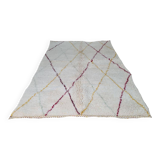 Handmade wool Berber rug 250 x 150 cm