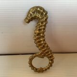 Small brass seahorse