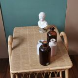 Table carries vintage rattan review