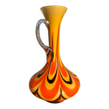 Vase/pichet en opaline 1970