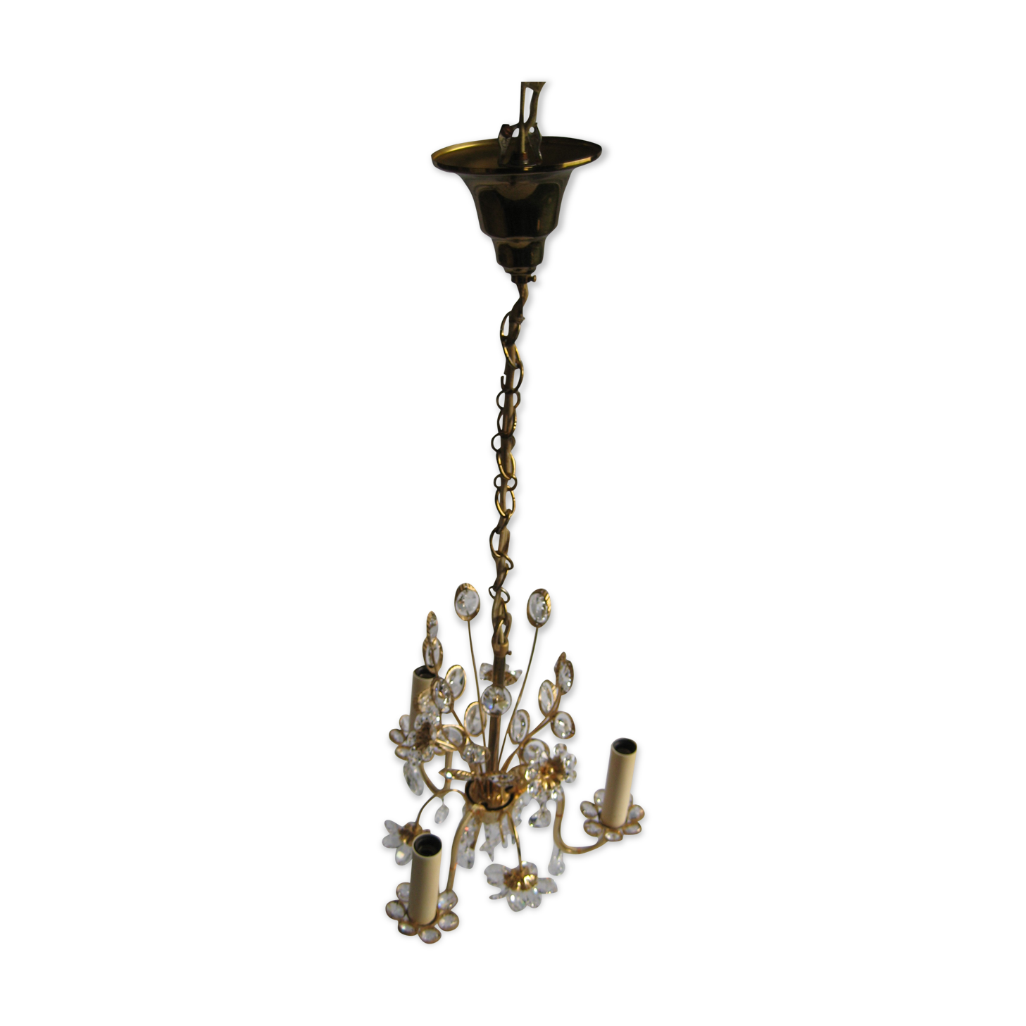 Chandelier with tassels
