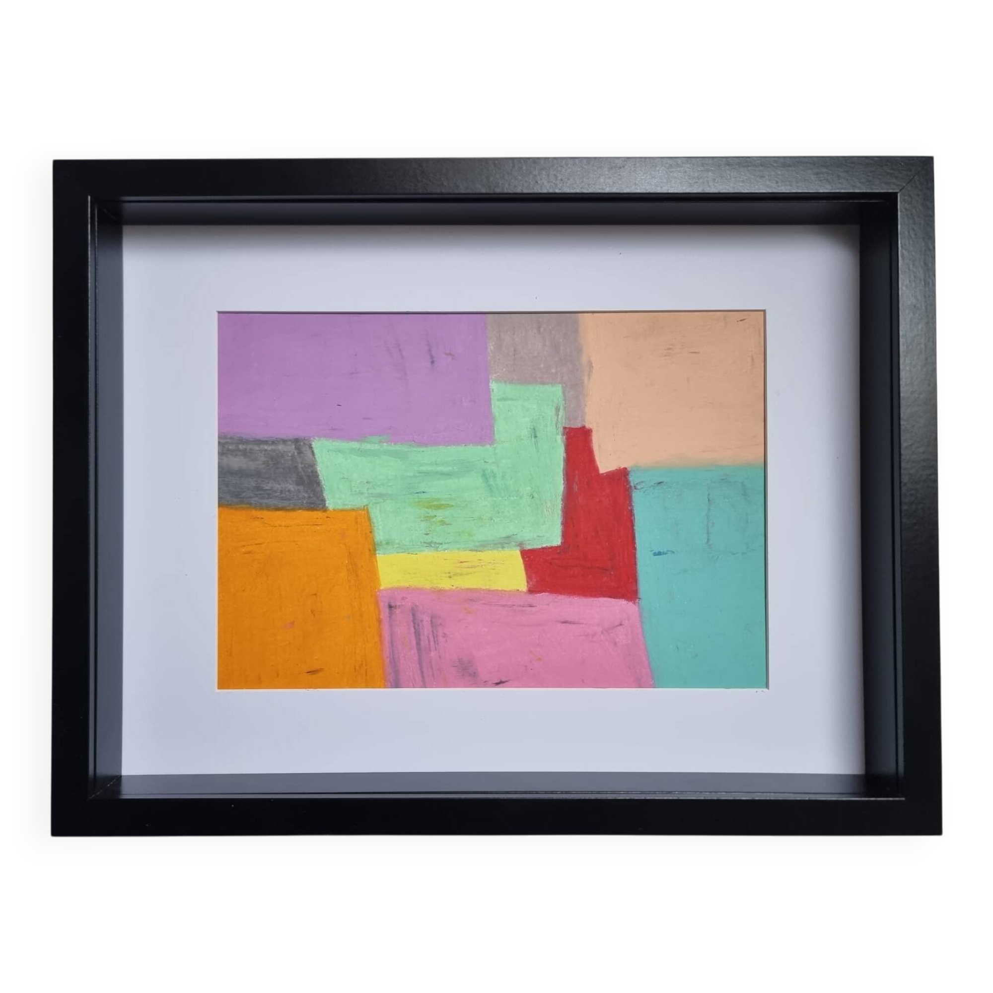 Pastel oil painting