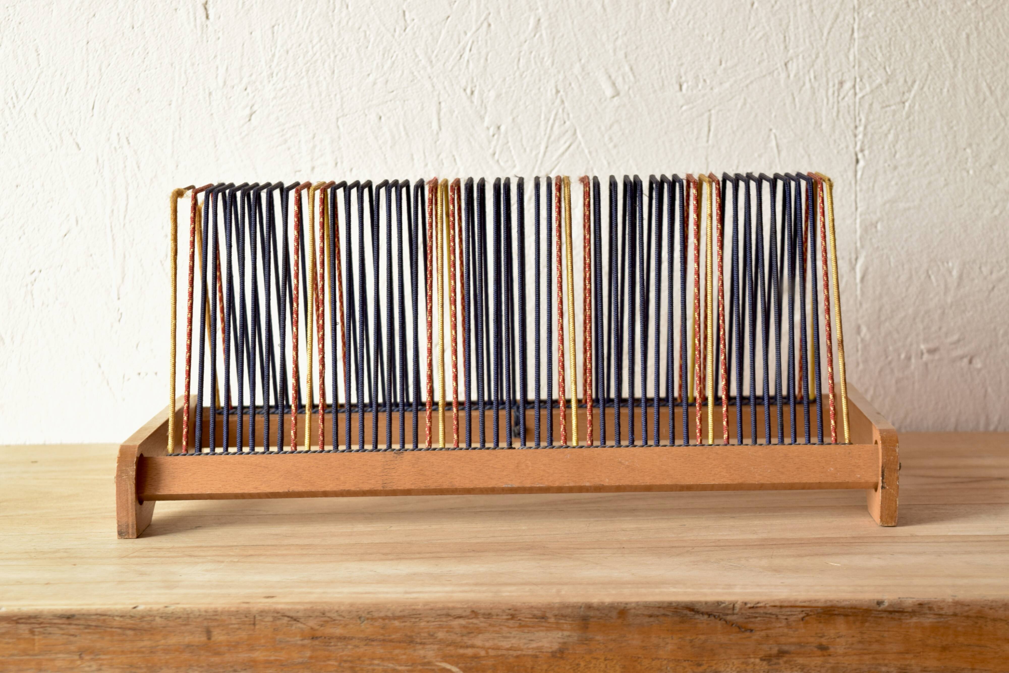 Vintage record holder for 50 vinyls - 1960s