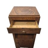 French Faux Bois Metal Cabinet, early 1900s