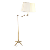 Telescopic bronze floor lamp