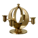 Swedish Brass Candelabra by Arthur Pe Kolbäck