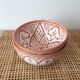 Lot de bols saladiers marocins terracota clair