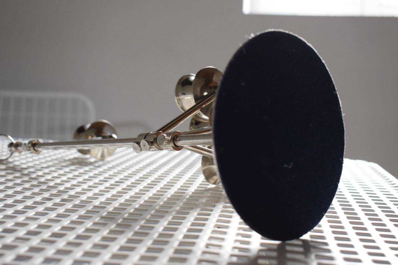 Vintage metal candlestick/candle holder