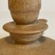 Geometric Hand CANDLE HOLDER Stoneware VINTAGE France