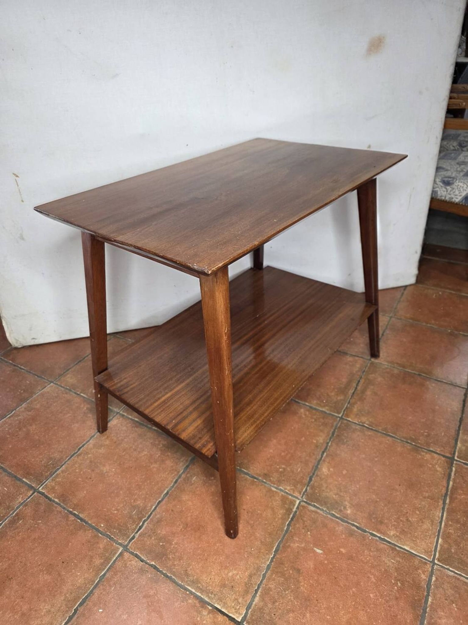 Vintage 1960s mahogany side table
