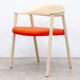 Pedrali Héra 2865 chair, ash / orange