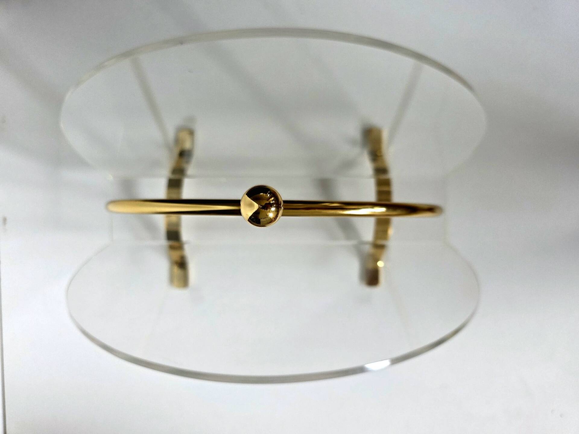 Vintage Lucite and Brass Magazine Rack - Hollywood Regency - 1970s
