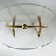 Vintage Lucite and Brass Magazine Rack - Hollywood Regency - 1970s