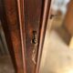 Old solid wood hosiery cabinet