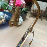Old notary's lamp, screw-on banker's lamp