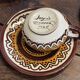 Quimper earthenware service from the 1930s-40s.