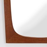 Minimalistic designed Mid-Century Danish Mirror in teak, 1960s