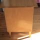 Bureau en bois pieds compas