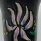 Enamelled ceramic vase, signed, Vallauris, vintage, 1970's