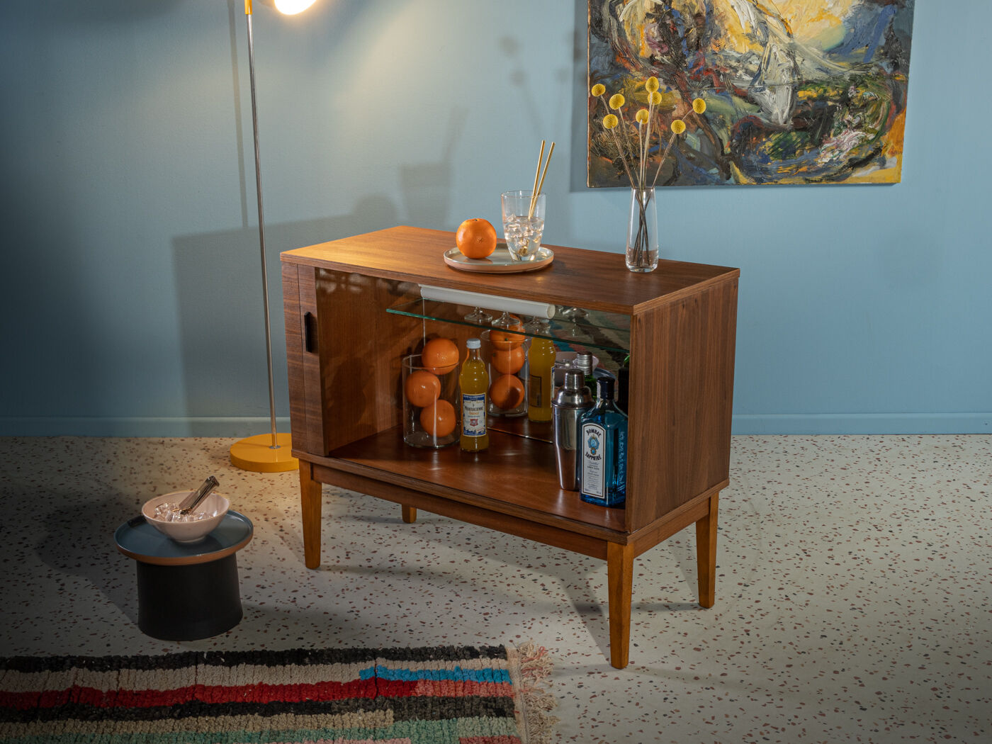 1960s bar cabinet