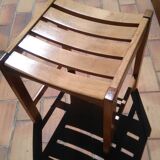 Tabouret bois clair miel