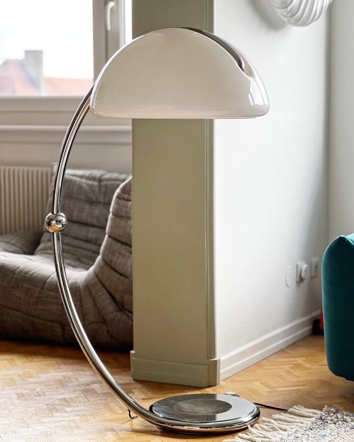 Serpente Floor Lamp Elio Martinelli