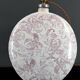 Lampe en céramique, Email craquelé, Shabby Chic, XXe
