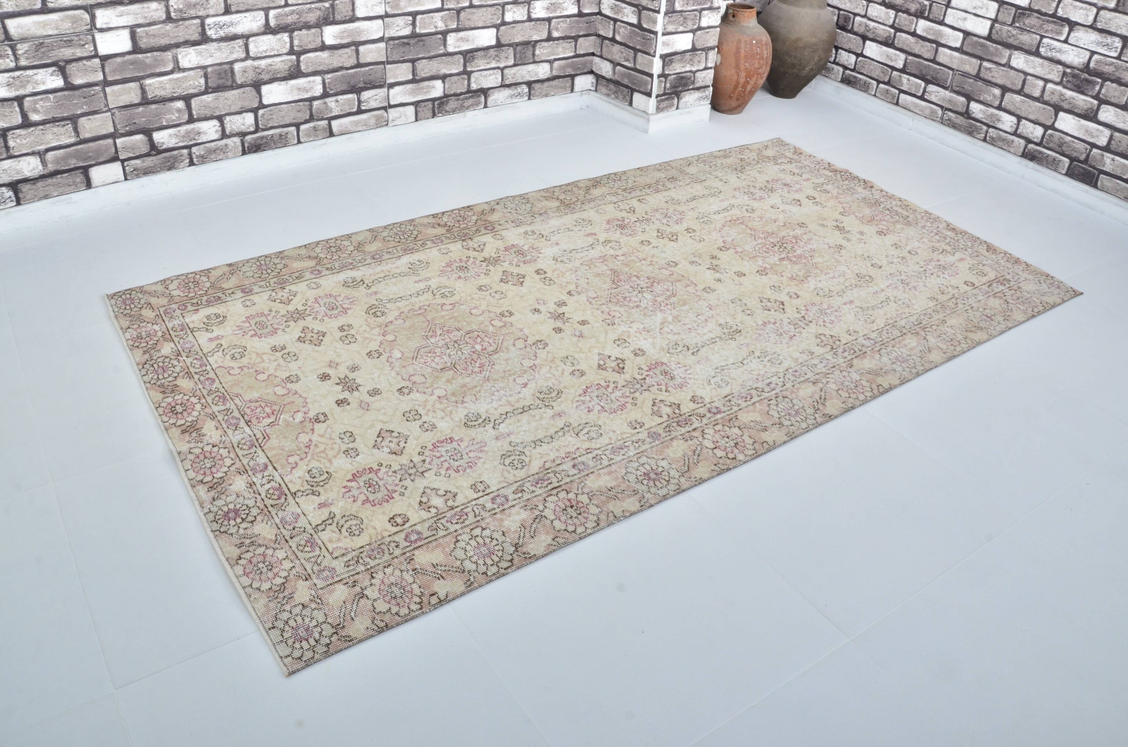 Turkish Oushak Handmade Carpet sku 3184