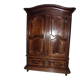 Louis XIV period walnut wardrobe